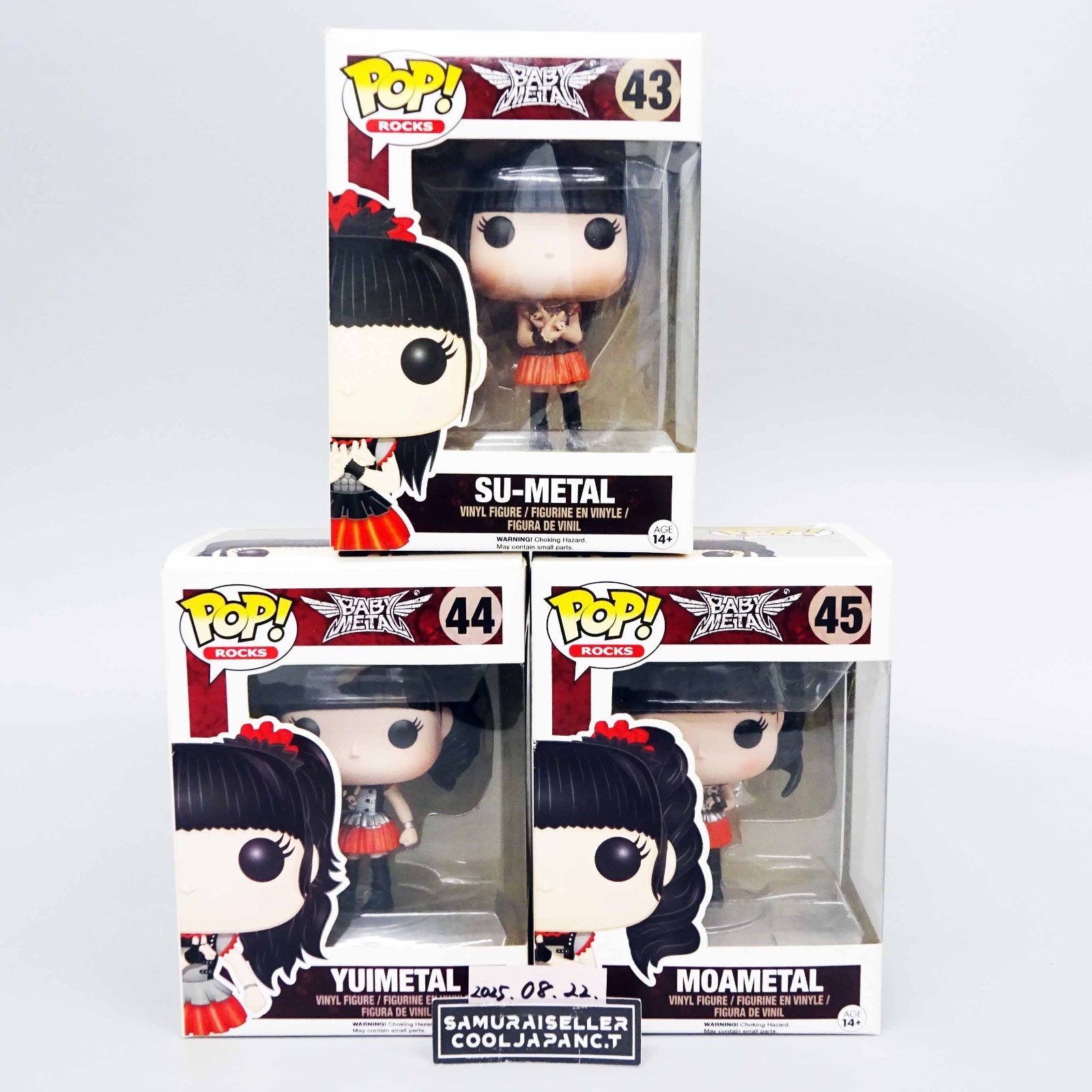 菊地最愛 BABYMETAL フィギュア 公式】FUNKO POP! ベビーメタル MOAL