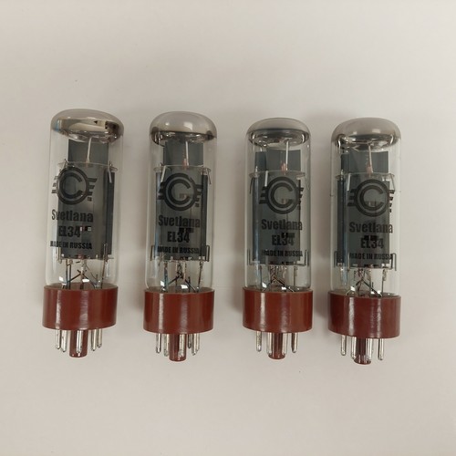 Svetlana EL34 真空管 4本セット(中古) Svetlana EL34 真空管 4本