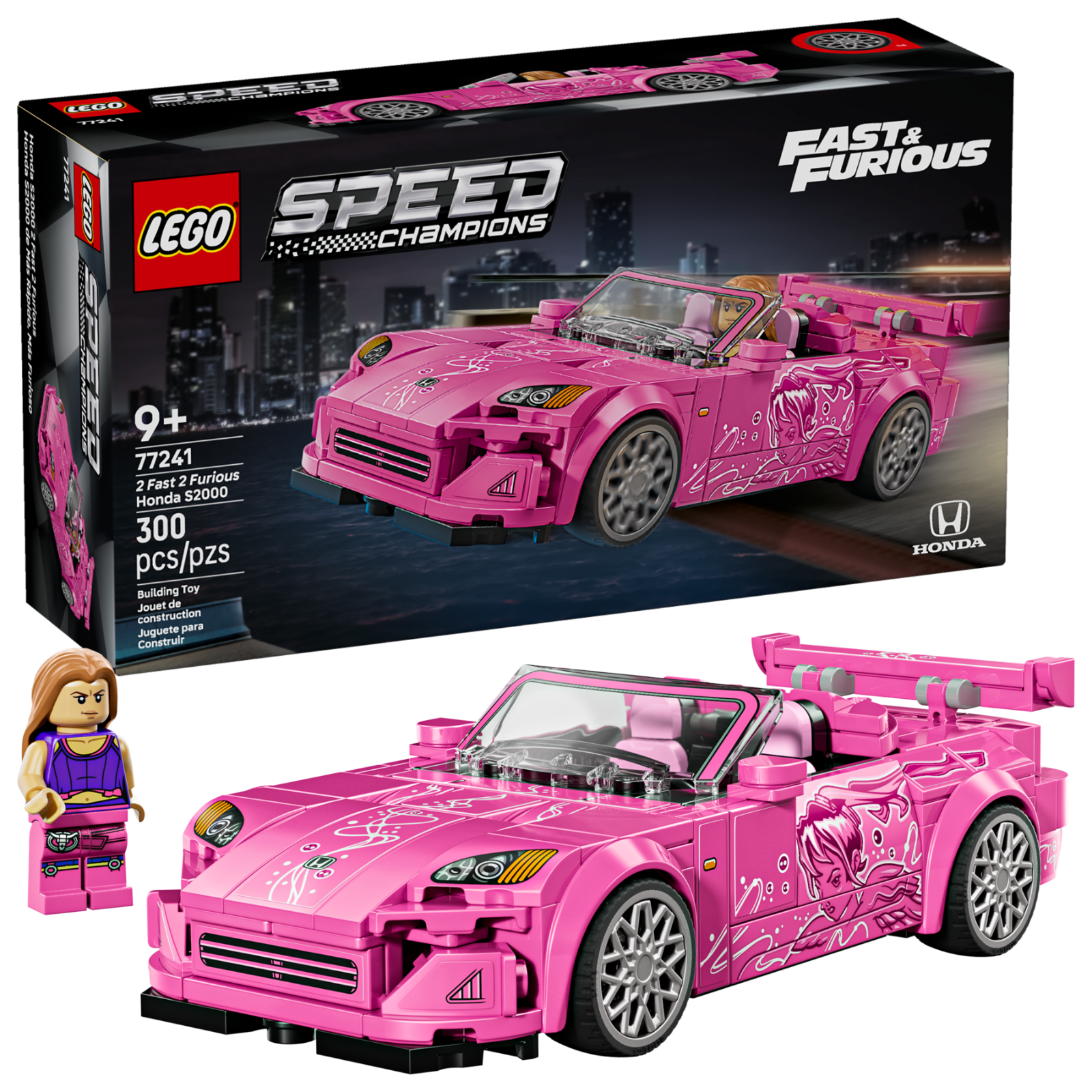 LEGO Speed Champions Fast & Furious Wild Speed X2 Honda S2000 Car