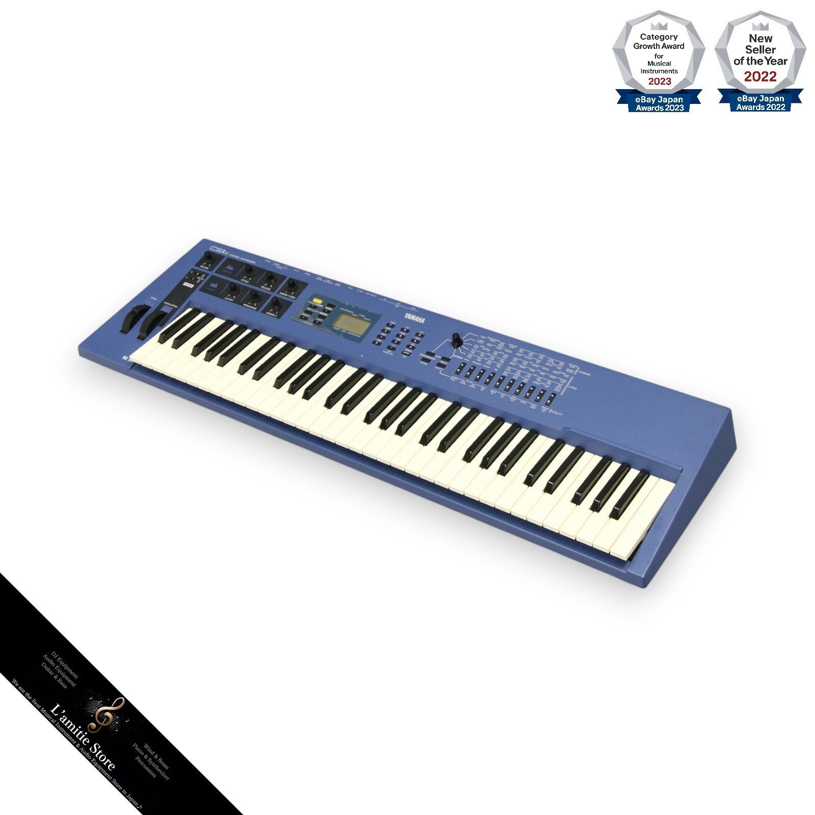 YAMAHA CS1X シンセサイザー 名器 61鍵 定価69800円 動作良好 YAMAHA