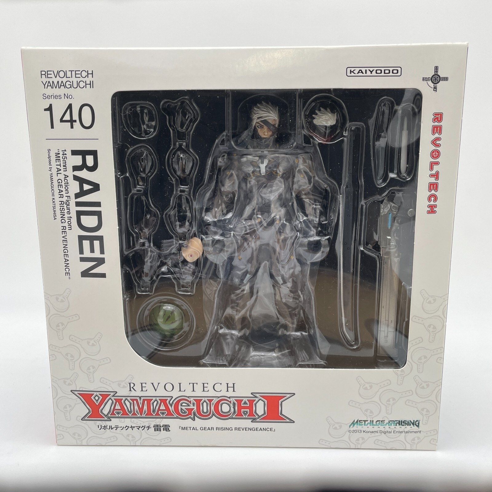 Revoltech Yamaguchi METAL GEAR RISING REVENGEANCE RAIDEN Figure No