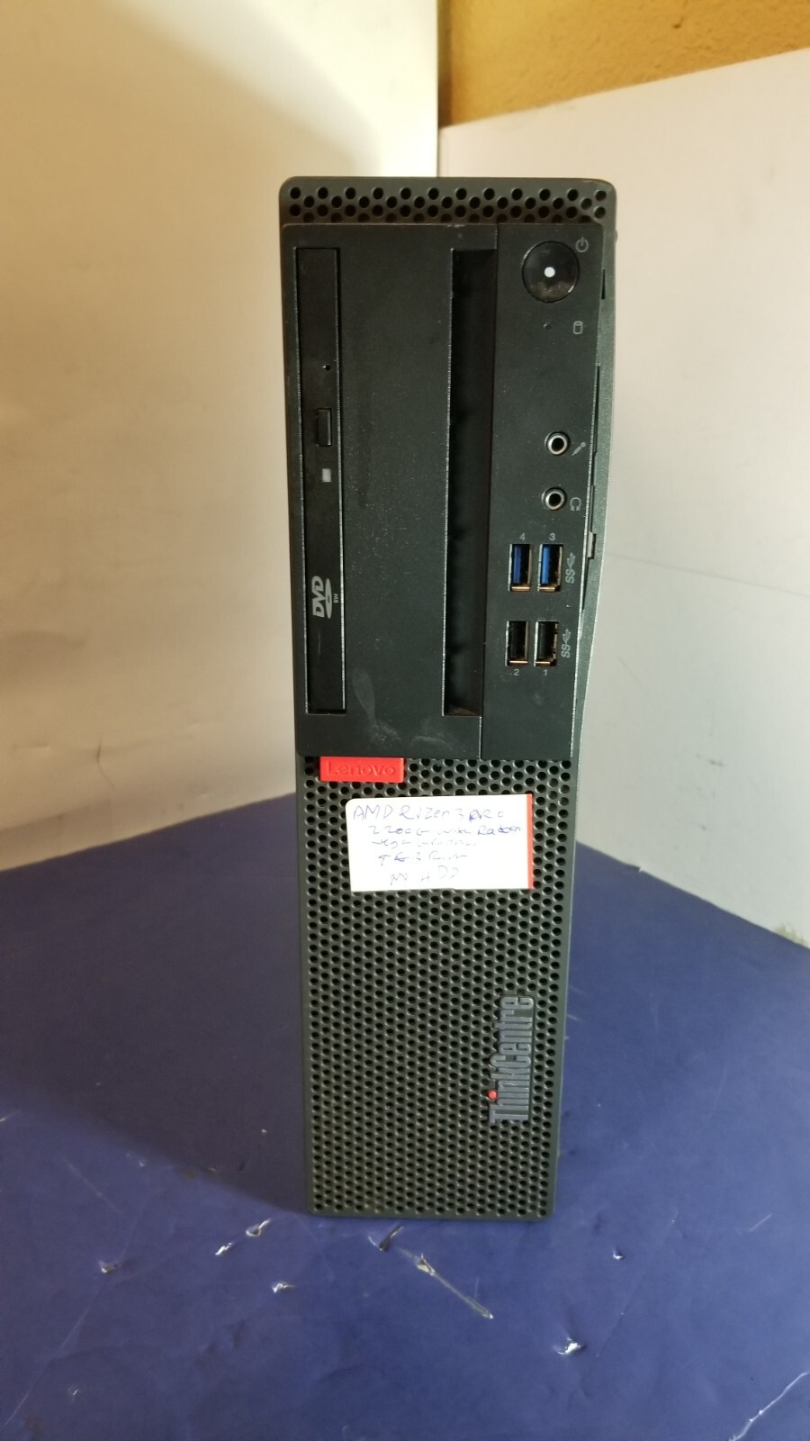 Lenovo ThinkCentre M725s SFF PC AMD Ryzen 3 Pro 2200G 3.5GHz 8GB