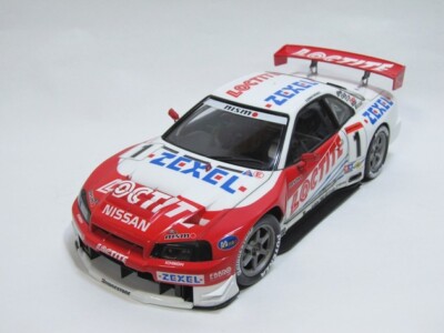 Rare Kit Tamiya 1/24 Nissan Skyline Loctite Zexel GT-R R34 2001