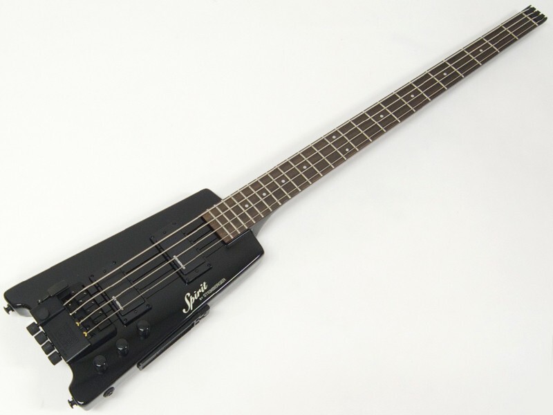 STEINBERGER Spirit XT-2DB Black Headless Bass Guitar with D Tuner