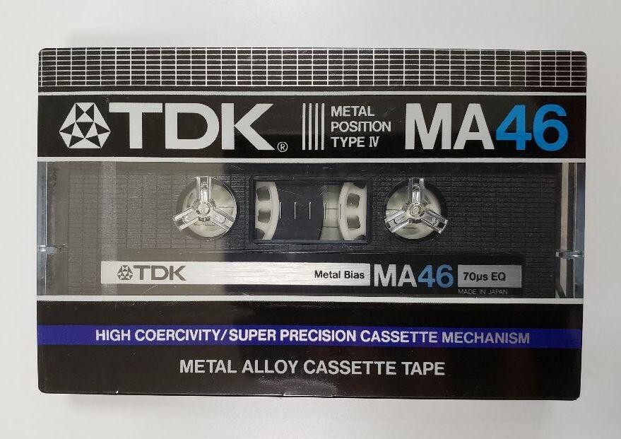 TDK MA46 Type Ⅳ Metal Cassette Tape Vintage Audio Tapes NEW | eBay