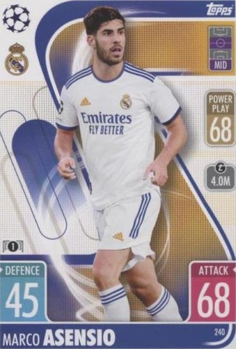Marco Asensio PANINI 自筆 auto 25シリ アセンシオ