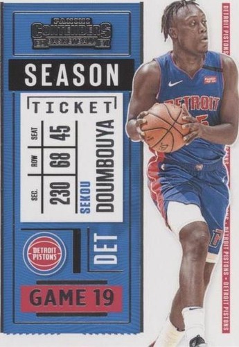 Sekou Doumbouya 2020-21 Panini Prizm Silver Prizms #58 | eBay