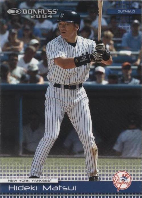 2003年NYヤンキース 入団記念松井秀喜他メンバーサインバット 限定1200