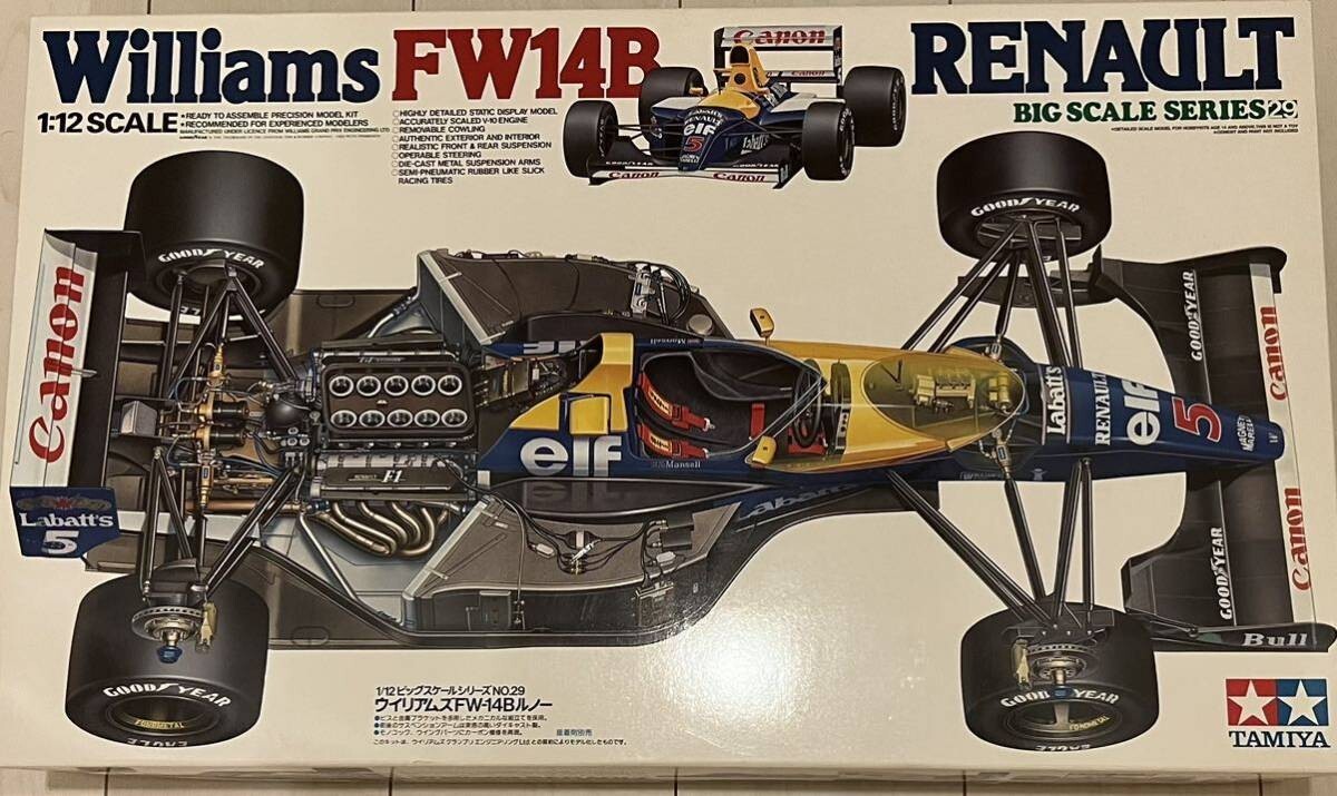 タミヤ 1/12 ウイリアムズFW-14B ルノー 12029 【公式通販】
