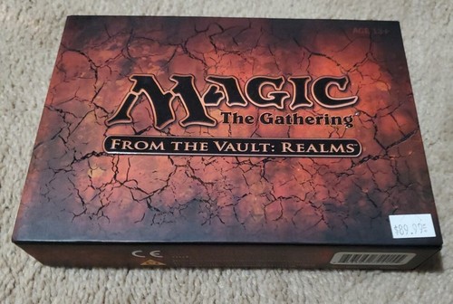 Magic The Gathering From The Vault: Realms Empty Box and Poster