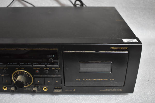 TEAC W-860R STEREO DOUBLE CASSETTE DECK UR 120/230V | eBay