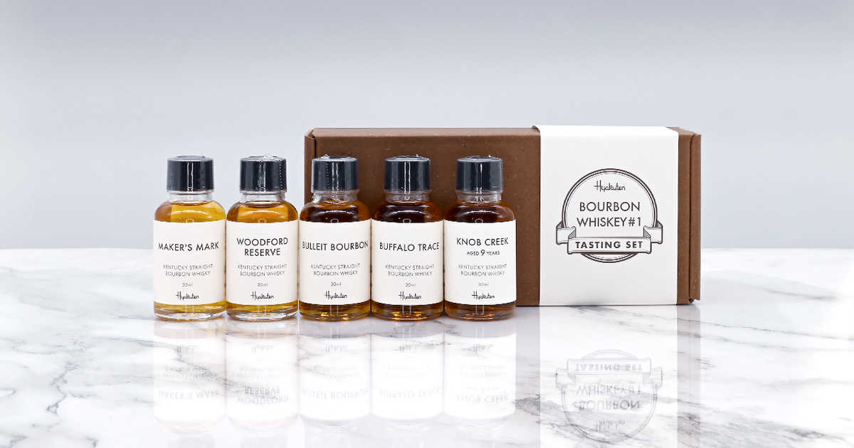 HYAKUTEN バーボンウイスキー5種 飲み比べセットのプレゼント・ギフト