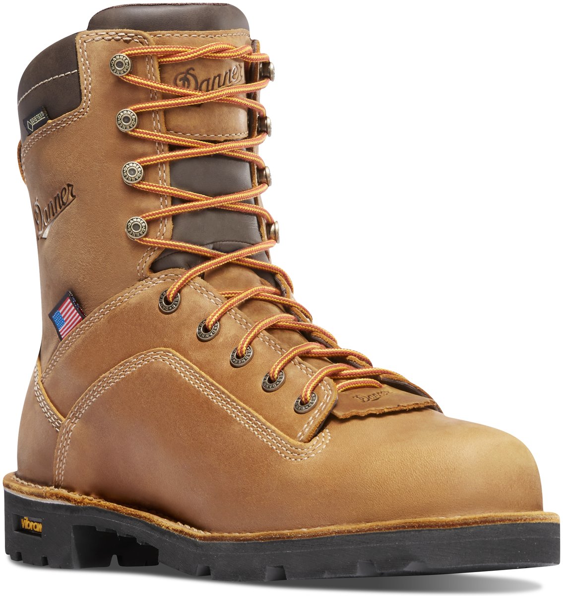 Danner - Quarry USA Distressed Brown Insulated 400G Composite Toe