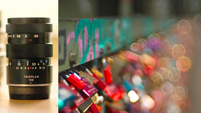 バブルボケの王様！TRIOPLAN 100mm F2.8 exe オールドレンズ Trioplan