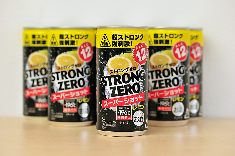 サントリーチューハイ史上最高のアルコール度数12％、炭酸の刺激も強め