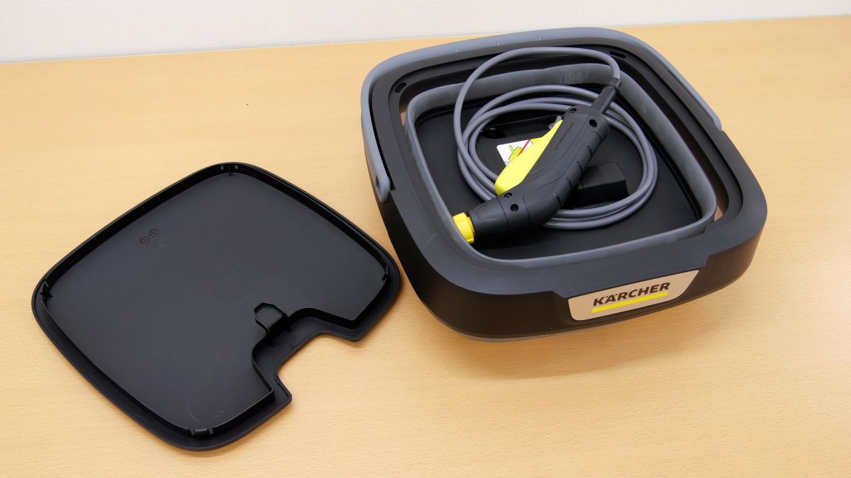 ケルヒャーのバッテリー駆動＆タンク一体型洗浄機「OC 3 Foldable」は