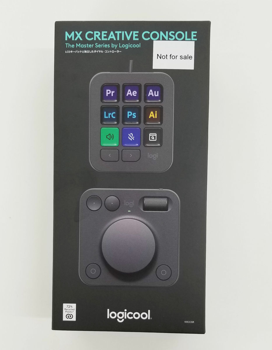 ロジクールMXシリーズ初の左手デバイス「MX Creative Console」フォト