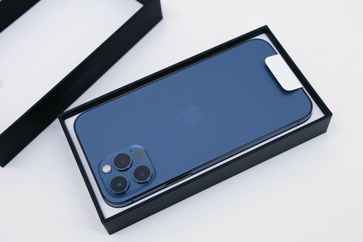 iPhone12Pro 128GB 人気 パシフィックブルー SIMフリー 本体のみ Apple