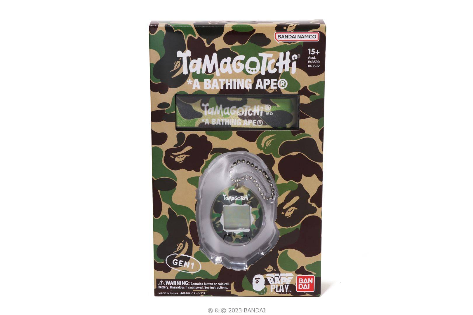 坂本 未使用品 BAPE Tamagotchi Gen1 エイプたまごっち A BATHING APE