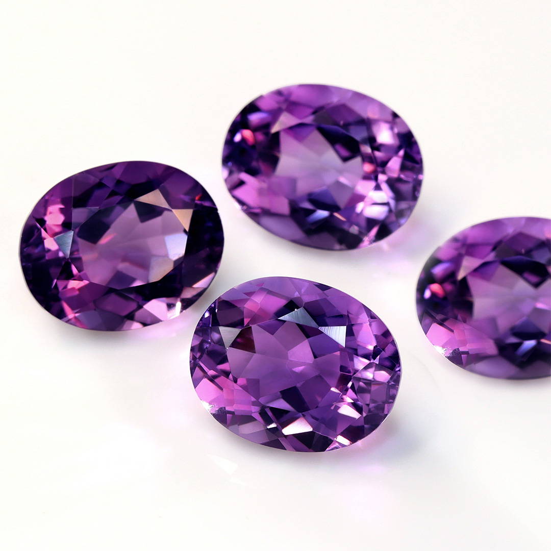 希少☆アメジスト製 幸せを呼ぶ ユニコーン☆な2点セット☆2月誕生石