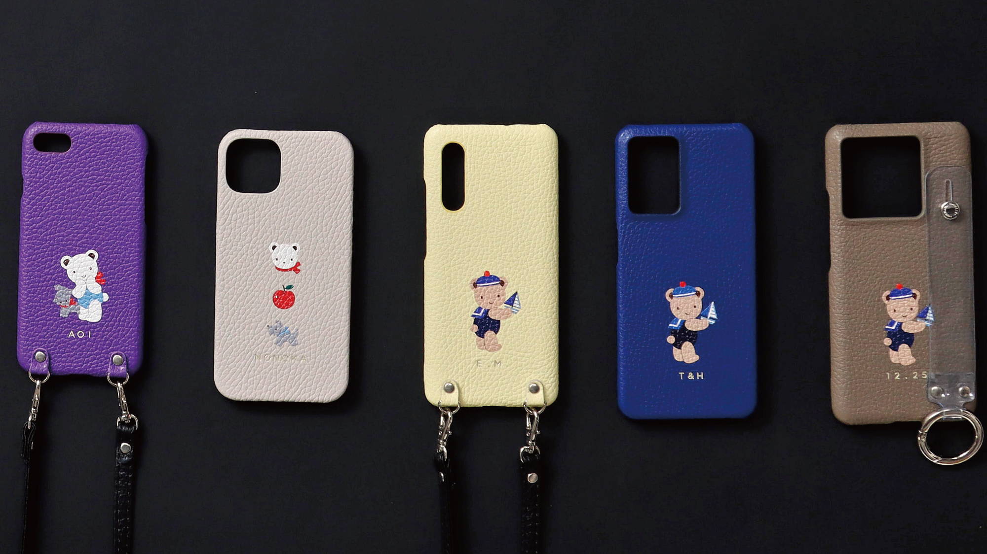 カラー×アート×機種×オプションが選べる、カスタマイズスマホケースに