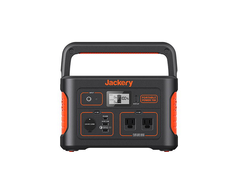 Jackery ポータブル電源 708｜大容量・防災製品等推奨品認証・高安全性