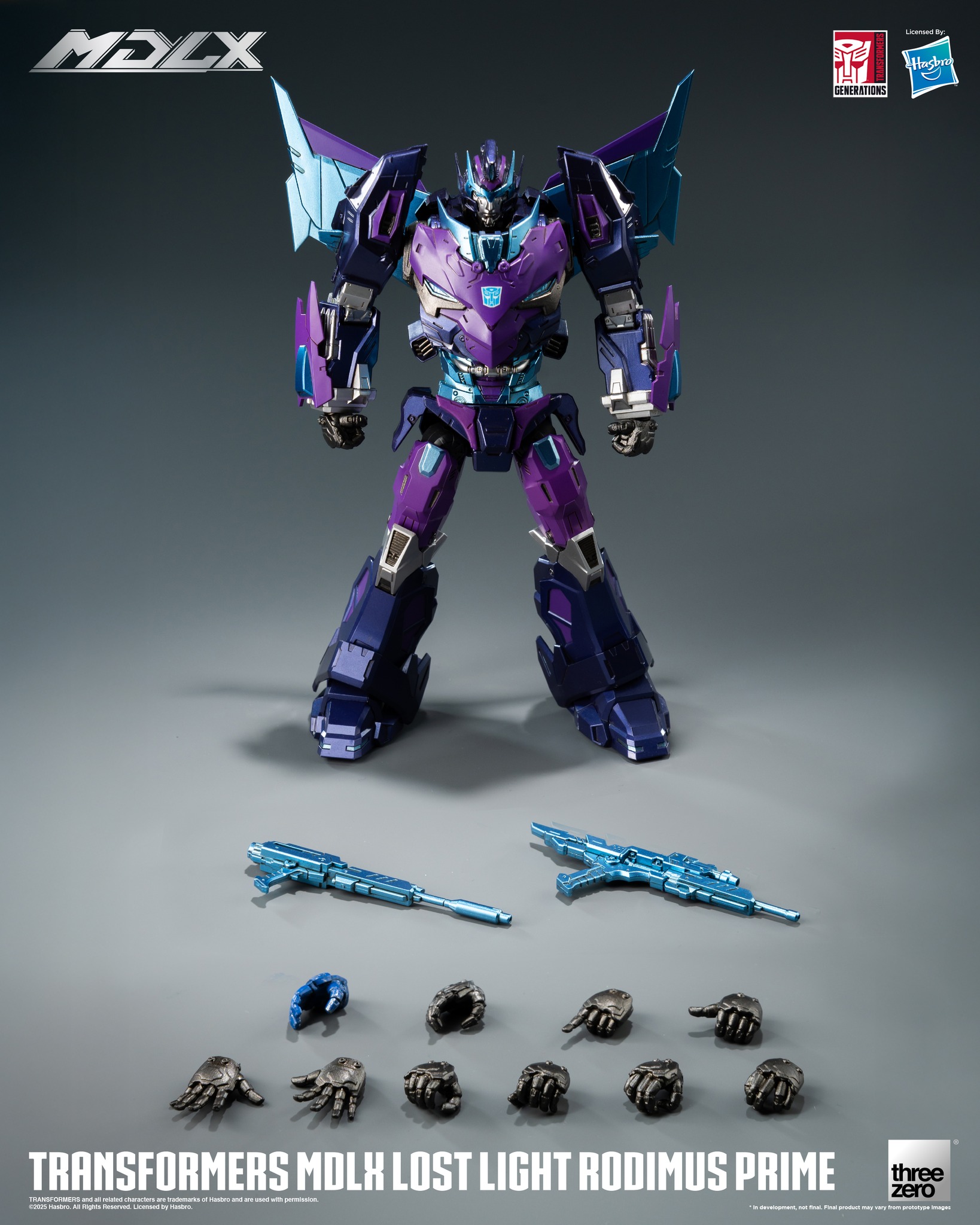 MDLX Lost Light Rodimus Prime Limited Edition SDCC 2025 Exclusive