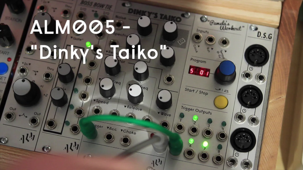 ALM Busy Dinky's Taiko— Clockface Modular
