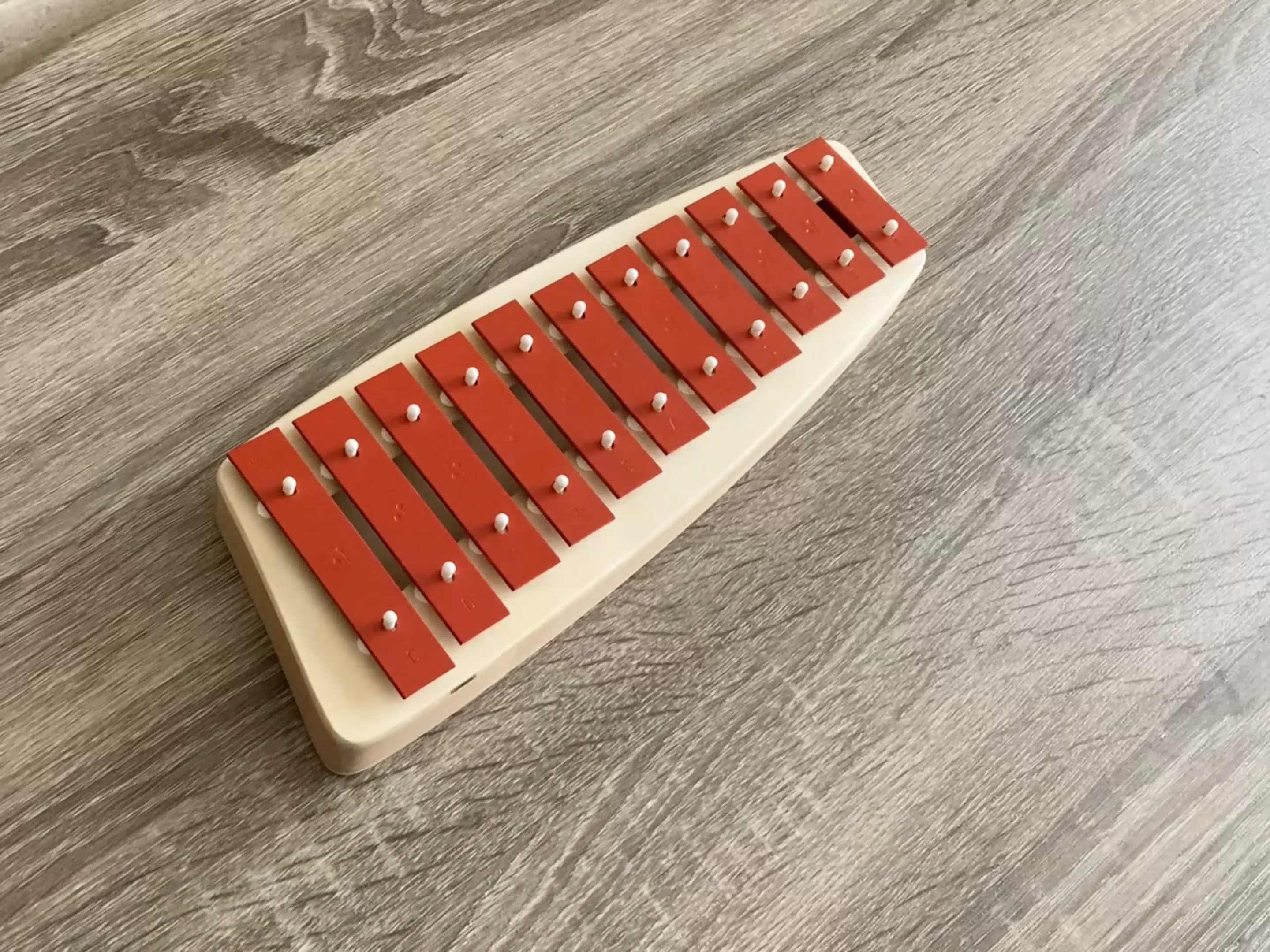 2万 知育玩具 ドイツ ゾノア社 グロッケンシュピール メタルフォン NG