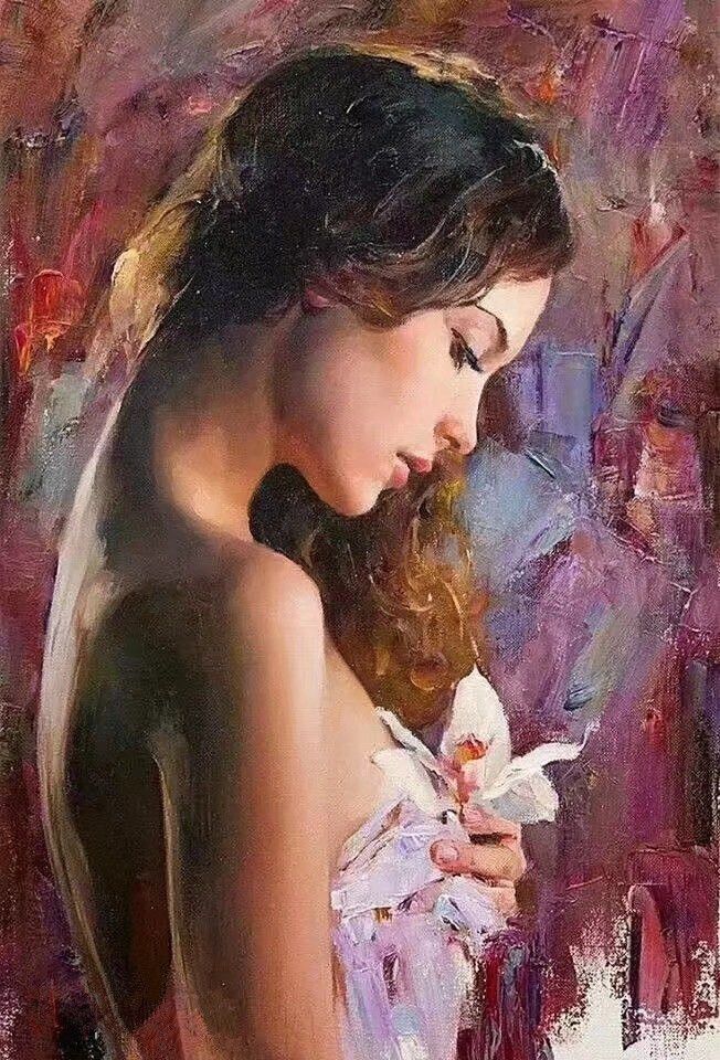 油絵 絵 絵画 インテリア F3-010111 人物 女性像 油絵 絵 絵画