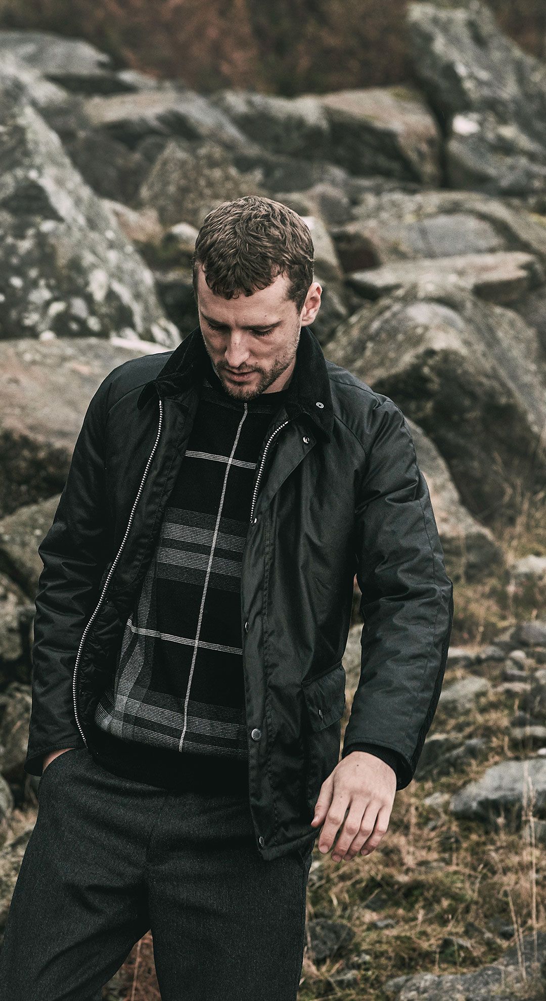Shop barbour strathyre wax jacket Free Shipping The Barbour