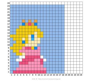 マリオメーカー】キャラマリオ全種の図案 | ゲームドット絵図鑑