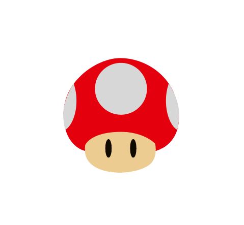 マリオキノコイラスト」の検索結果