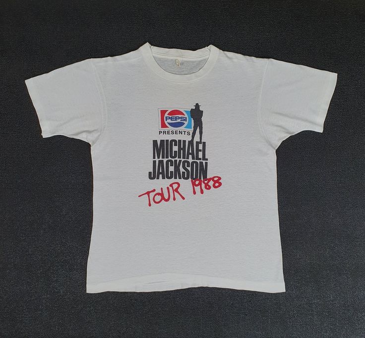 希少】JAPAN TOUR'87マイケルジャクソン ツアーTシャツ 【希少
