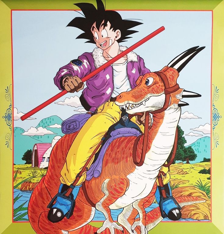 古澤純也直筆カラーイラスト(主線はコピー)ドラゴンズヘヴン