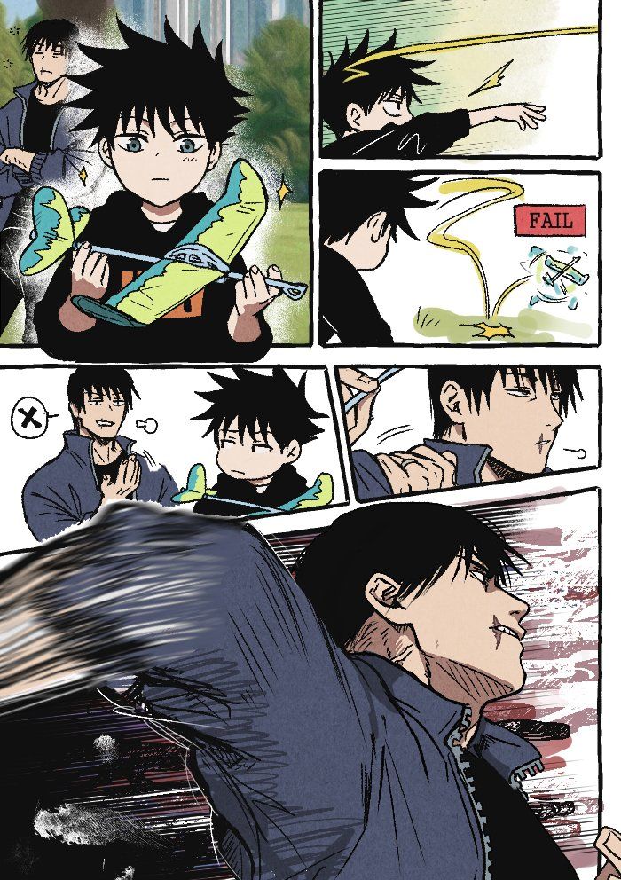 Megumi & Toji | @DDub1618 Twitter ☆