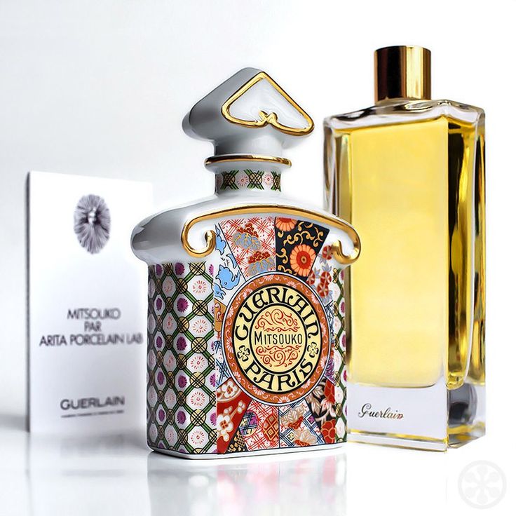 Guerlain Mitsouko 香水瓶 ゲラン有田焼アリタポーセリンラボ製