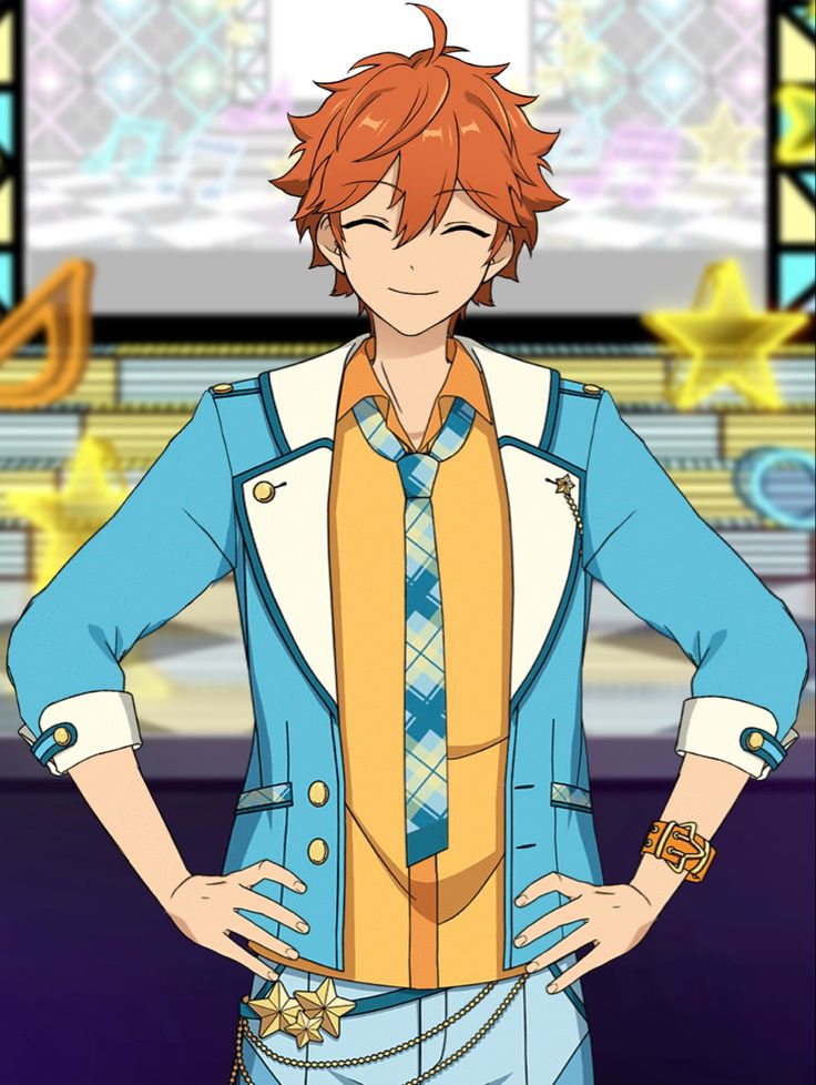 バックステージパス風カード 明星スバル あんさんぶるスターズ! バック