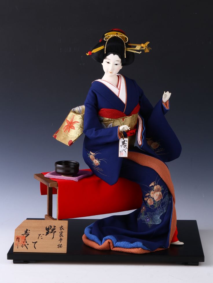 Japanese Antique DOLL 日本人形 ガラスケース付き 市松人形 Vintage