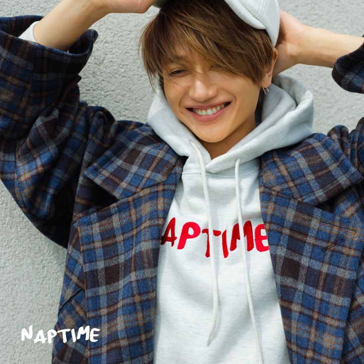 ナップタイム naptim. Nissy フード付きスウェット パーカー ナップ