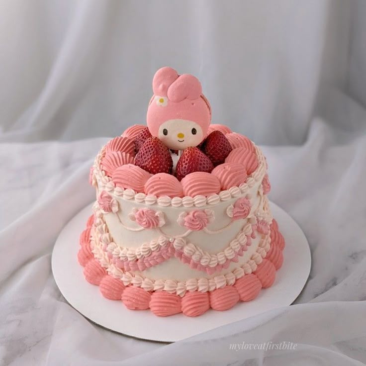 cute my melody cake
