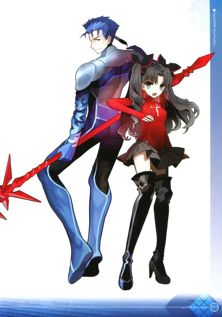 Fate パーソナルスポンサー 原画 遠坂凛 言峰綺礼 Fate パーソナル