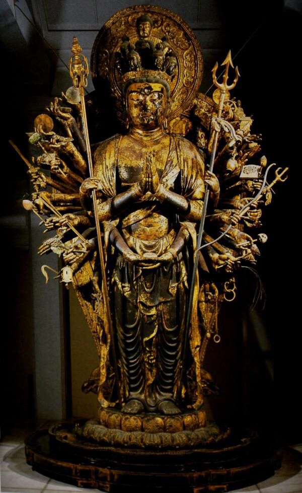 大福寺 千手四十臂(絵付) 全揃 大福寺 千手四十