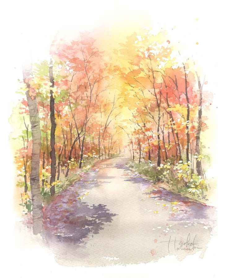 春崎陽子作 紅葉 仕事使用のものですが、あっさり描くの上手ですね