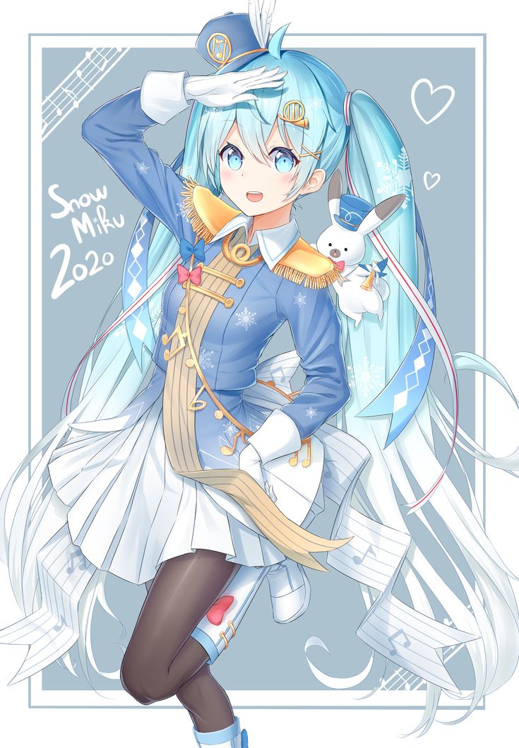初音ミク 雪ミク2020 - Bibのイラスト - pixiv