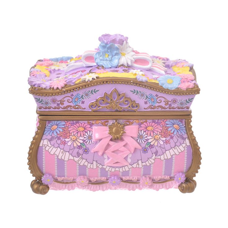 公式】ディズニーストア | アクセサリーケース ラプンツェル 宝箱