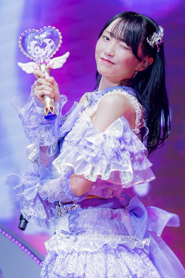 佐々木舞香 7周年コンサート衣装② 魔法少女 生写真 ヨリ 直筆