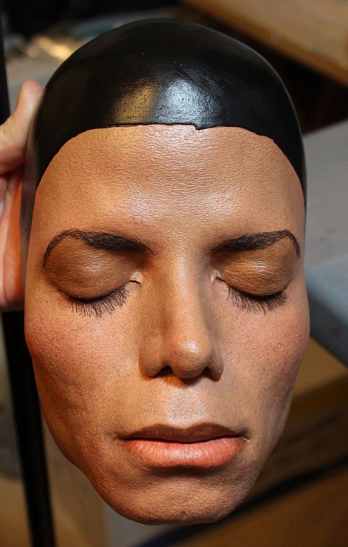 マイケルジャクソン石膏 顔型 マイケルジャクソン石膏 顔型 マイケル