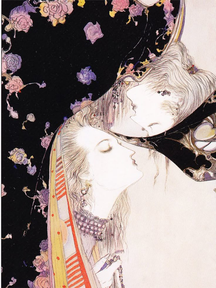 天野喜孝作 ミスティーシリーズの一枚 天野喜孝作 ミスティーシリーズ