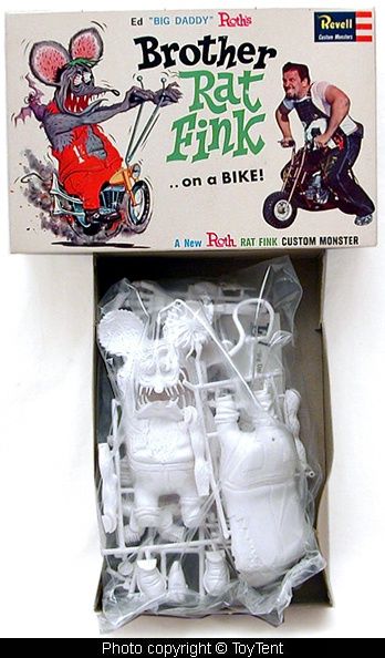 Revell製 Brother Rat Fink on a Bike 1964 Revell Brother Rat Fink